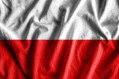 Indicateur de la Pologne Image stock Indicateur de la Pologne Image stock