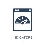 indicators icon in trendy design style. indicators icon isolated on white background. indicators vector icon simple and modern vector illustration indicators icon in trendy design style. indicators icon isolated on white background. indicators vector icon simple and modern vector illustration