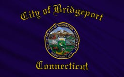 Indique la bandera de Bridgeport - una ciudad en los Estados Unidos, en Conne libre illustration Indique la bandera de Bridgeport - una ciudad en los Estados Unidos, en Conne libre illustration