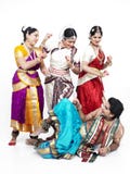 Indische klassieke dansers Stock Foto Indische klassieke dansers Stock Foto