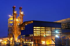 Industria en la noche Industria en la noche