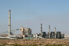 Industrial Power Plant Royalty Free Stock Photography Industrial Power Plant Royalty Free Stock Photography