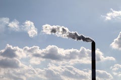 Industrial Smokestack Stock Image