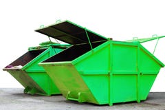Industrial Waste Bin dumpster for municipal waste or industria Stock Photography Industrial Waste Bin dumpster for municipal waste or industria Stock Photography