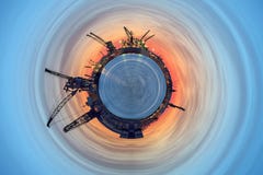 Industriële Wereld stock afbeelding Industriële Wereld stock afbeelding
