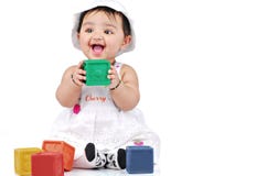 Infant 6-8 Month Stock Photography Infant 6-8 Month Stock Photography