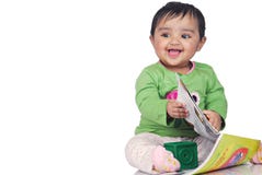 Infant 6-8 Month Stock Image Infant 6-8 Month Stock Image