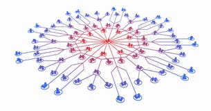 infekci sieć ilustracja wektor infekci sieć ilustracja wektor