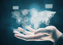 Infograph, Technologie, globale Innovation und Finanzierung lizenzfreie stockfotografie Infograph, Technologie, globale Innovation und Finanzierung lizenzfreie stockfotografie