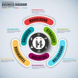 Infographic cycle diagram vector design template Vector Illustration Infographic cycle diagram vector design template Vector Illustration