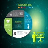 Infographic projekta szablon i biznesu pojęcie z 4 opcjami royalty ilustracja Infographic projekta szablon i biznesu pojęcie z 4 opcjami royalty ilustracja
