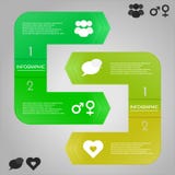 Infographic template with icons. stock illustration Infographic template with icons. stock illustration