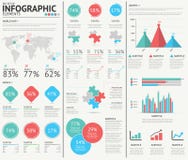Infographic web design vector elements