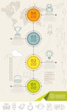 Infographicelementen met onderwijspictogrammen kan voor infographic onderwijs worden gebruikt Royalty-vrije Stock Foto Infographicelementen met onderwijspictogrammen kan voor infographic onderwijs worden gebruikt Royalty-vrije Stock Foto