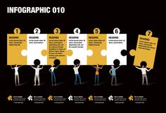 Infographicraadsel royalty-vrije illustratie Infographicraadsel royalty-vrije illustratie