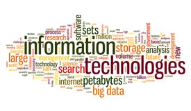 Information Technology Word Cloud Stock Photo - Image: 39300482