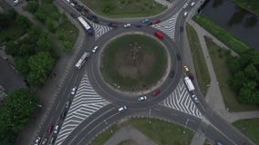 Infrostructure карусели перекрестков управляя infrostructure сток-видео Infrostructure карусели перекрестков управляя infrostructure сток-видео