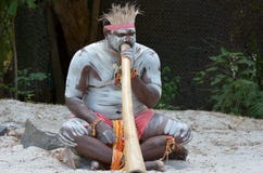Infödd kulturshow i Queensland Australien arkivbild Infödd kulturshow i Queensland Australien arkivbild