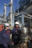 Ingeniero químico de petróleo y del gas foto de archivo libre de regalías Ingeniero químico de petróleo y del gas foto de archivo libre de regalías