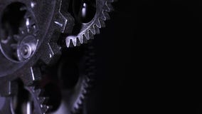Ingranaggi metallici arrugginiti dell'orologio di lerciume industriale astratto Ingranaggi metallici arrugginiti dell'orologio di lerciume industriale astratto