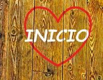 Inicio royalty free illustration Inicio royalty free illustration