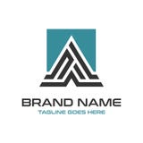 Initial logodesign A stock illustrationer Initial logodesign A stock illustrationer