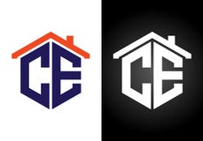 Letter E C Logo Template Design Vector Clipart And Illustrations