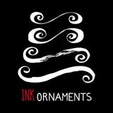 Ink dividers and ornaments Stock Photo Ink dividers and ornaments Stock Photo