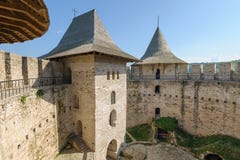Inner space of medieval fortress in Soroca, Republic of Moldova stock image Inner space of medieval fortress in Soroca, Republic of Moldova stock image
