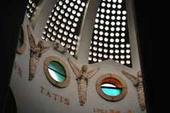 Inre arkitektur av herdefältkyrkan, kapell, i Betlehem, Palestina, Israel arkivfoto Inre arkitektur av herdefältkyrkan, kapell, i Betlehem, Palestina, Israel arkivfoto