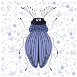 Insectos de la historieta del vector stock de ilustración Insectos de la historieta del vector stock de ilustración
