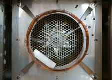 Inside Gas Chromatograph Oven