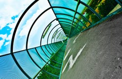 Inside a tunnel royalty free stock photo Inside a tunnel royalty free stock photo