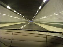 Inside tunnel on Pennsylvania Turnpike stock photos Inside tunnel on Pennsylvania Turnpike stock photos