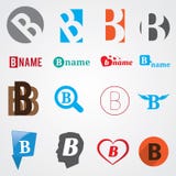 Insieme dei simboli di alfabeto della lettera B royalty illustrazione gratis Insieme dei simboli di alfabeto della lettera B royalty illustrazione gratis