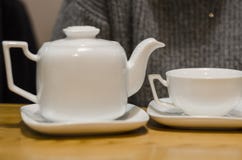 Insieme di Cofee immagine stock Insieme di Cofee immagine stock