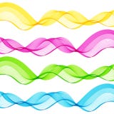 Insieme di W trasparente astratto blu, verde, rosa, giallo Immagini Stock Libere da Diritti Insieme di W trasparente astratto blu, verde, rosa, giallo Immagini Stock Libere da Diritti