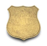 Insigne blanc image stock Insigne blanc image stock