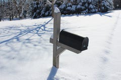 Insnöat söderna royaltyfri bild Insnöat söderna royaltyfri bild