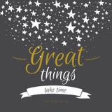 Inspirational and motivational quotes vector stock illustration Inspirational and motivational quotes vector stock illustration