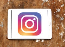 Instagramembleem stock foto Instagramembleem stock foto