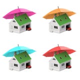 Insurance home, house, life, car protection. Buying house and car for family icon. Protect people Concepts. 3D illustration. Icon Royalty Free Stock Image Insurance home, house, life, car protection. Buying house and car for family icon. Protect people Concepts. 3D illustration. Icon Royalty Free Stock Image