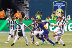 Int-` 2017 L Meister-Schalen-FC Barcelona gegen Juventus stockbild Int-` 2017 L Meister-Schalen-FC Barcelona gegen Juventus stockbild