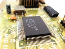Integrated Circuit Processor Royalty Free Stock Photo