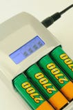 inteligentna baterii ładowarka Zdjęcie Stock inteligentna baterii ładowarka Zdjęcie Stock