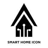 Intelligenter Hauptikonenvektor lokalisiert auf weißem Hintergrund, Logo concep lizenzfreie abbildung Intelligenter Hauptikonenvektor lokalisiert auf weißem Hintergrund, Logo concep lizenzfreie abbildung