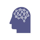Intelligenza artificiale L'immagine dei profili della testa umana, l'interno di cui l? ? un circuito astratto illustrazione vettoriale Intelligenza artificiale L'immagine dei profili della testa umana, l'interno di cui l? ? un circuito astratto illustrazione vettoriale