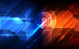 Intelligenza artificiale Tecnologia digitale di AI in futuro Concetto virtuale Priorità bassa dell'illustrazione di vettore illustrazione vettoriale Intelligenza artificiale Tecnologia digitale di AI in futuro Concetto virtuale Priorità bassa dell'illustrazione di vettore illustrazione vettoriale