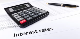 Interest Rates Royalty Free Stock Photo Interest Rates Royalty Free Stock Photo
