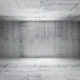 Interior branco abstrato da sala concreta vazia fotos de stock Interior branco abstrato da sala concreta vazia fotos de stock